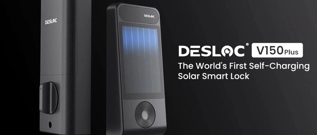 DESLOC V150Plus: World's First Perovskite Solar Smart Lock Nears $200K on Kickstarter