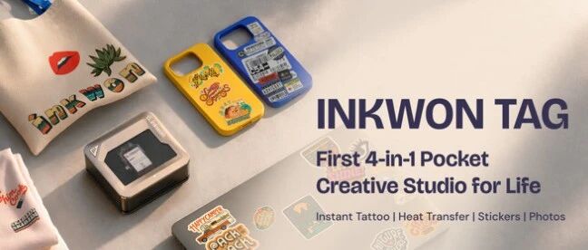 INKWON Tag Portable Inkjet Printer: A $700K Crowdfunding Success Story