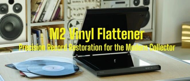 M2 Vinyl Flattener: Automated Record Restoration Hits Kickstarter with $150K Funding