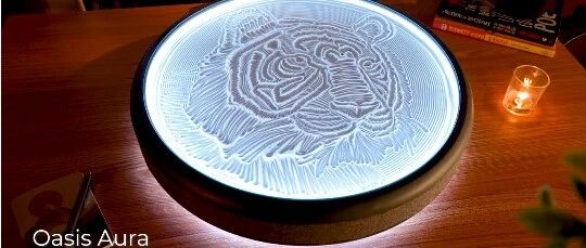 Oasis Kinetic Sand Art Tables: $800K in 30 Days, Turning Sand Art into Smart Furniture