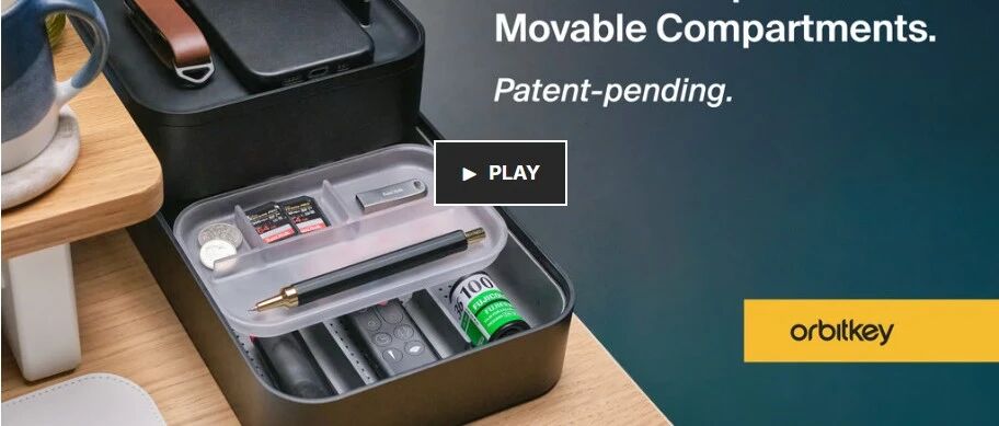 Orbitkey Grid Desk Organizer: A Modular System's $720K Kickstarter Campaign