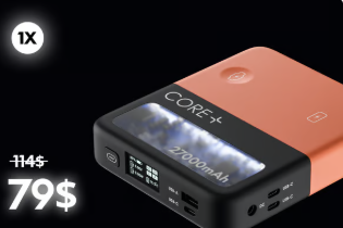 CorePlus: Portable Power Bank with AC Output Surpasses $350K on Kickstarter source image 10