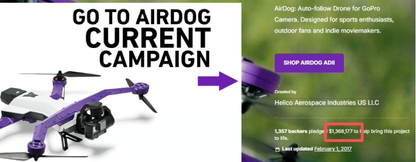 AirDog's Flight Path: From $1.36M Crowdfunding Success to Defense Applications