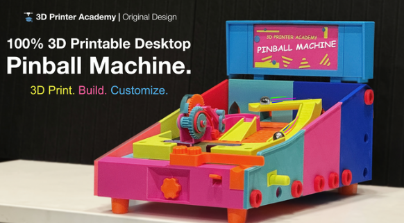 GalacticOdyssey: A 3D-Printable Pinball Kit Raises $46K in 3 Days with Digital-Only Delivery source image 2