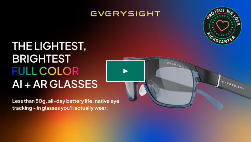 MaverickAI AR+AI Smart Glasses Achieve Rapid Kickstarter Success