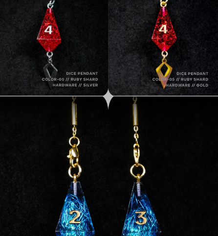 Yaniir's Monolith Collection: Dice Jewelry & RPG Collaboration Raises Over $350K on Kickstarter source image 3