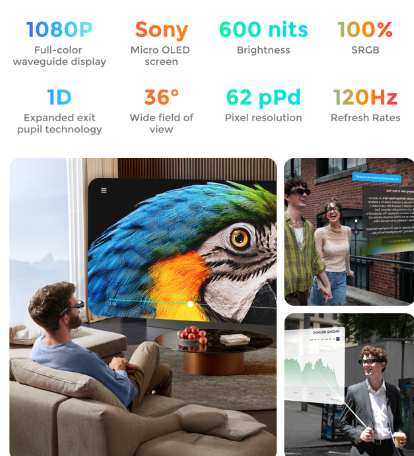 INMO AIR3 AR Glasses Secure Nearly $1 Million on Kickstarter source image 2