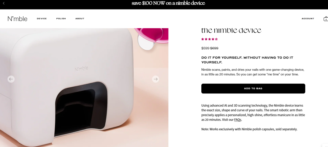Nimble Smart Nail Device: A $1.8 Million Crowdfunding Triumph Faces Post-Launch Scrutiny source image 7