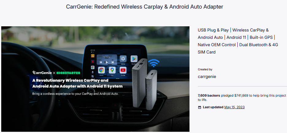 CarrGenie: The $740,000 Crowdfunding Campaign That Failed to Deliver