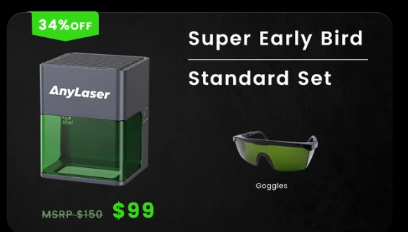 ANYLASERX1: $99 Desktop Laser Engraver Raises $330K in 7 Days on Kickstarter source image 7