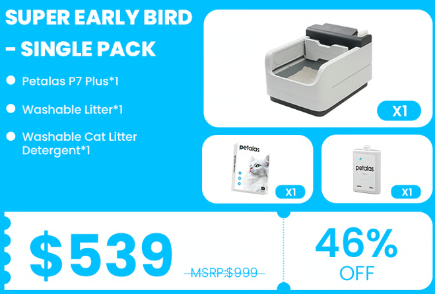 Petalas: AI Urine Detection Smart Litter Box Campaign Stalls Below $100K on Kickstarter source image 2