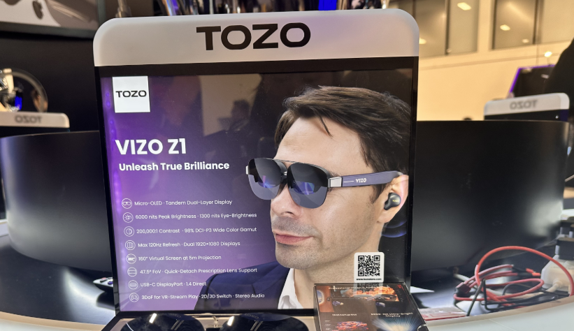 VIZOZ1Pro AR Glasses: Can TOZO's Ultra-Light Design Reach $1M on Kickstarter? source image 7