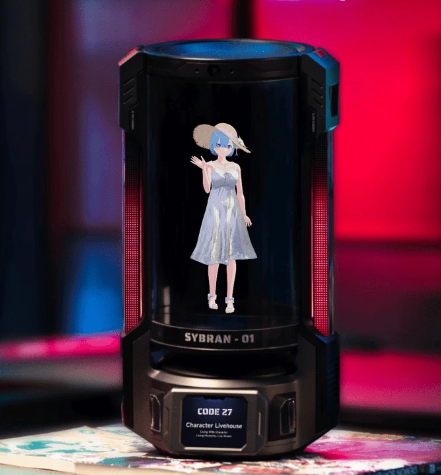CODE27 CharacterLivehouse: AI Companion Hardware Raises $1.69M on Kickstarter source image 2