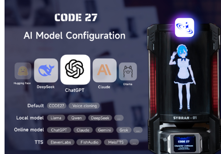 CODE27 CharacterLivehouse: AI Companion Hardware Raises $1.69M on Kickstarter source image 7
