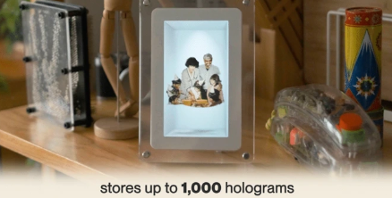 Holographic Photo/Video Frame 'musubi' Launches to Crowdfunding Success, Raising $100K Daily source image 4