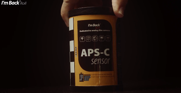 I'm Back Roll APS-C: Portable Digital Sensor Module Revitalizes Vintage Cameras, Raises $340K in a Day source image 2