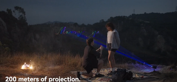 Kickstarter Spotlight: Portable Laser Projector Campaign Achieves Rapid Success source image 4