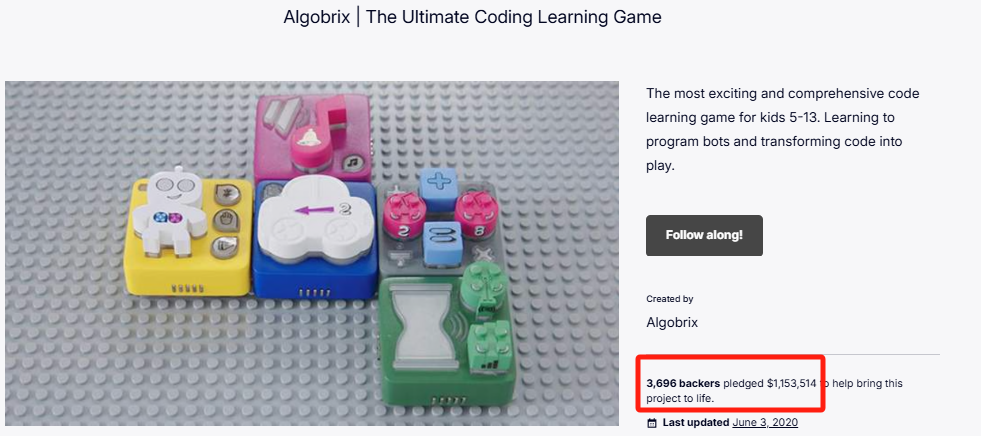 Algobrix: The $1.15M Educational Robot That Faced Post-Campaign Backlash