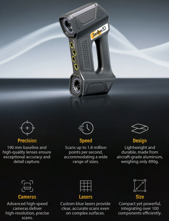 Deeptech3D StarX: Analyzing a New Sub-$1000 Laser Scanner's Crowdfunding Debut source image 2