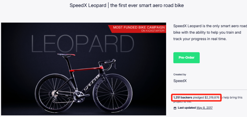 The Rise and Fall of SpeedX: A $3.16 Million Smart Road Bike Crowdfunding Story
