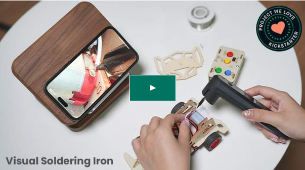 PledgeRadar Analysis: D01 Visual Soldering Iron on Kickstarter