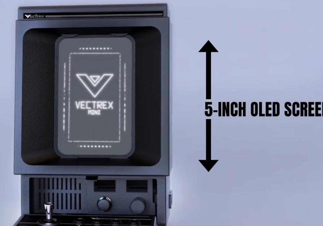 VectrexMini: Retro Vector Graphics Console Raises €1.12M on Kickstarter, Tapping into a 'Blue Ocean' of Nostalgia source image 2