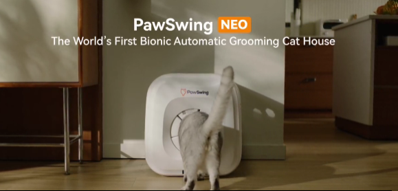 PawSwing Neo: Non-Electric Cat Groomer Exceeds $300K on Kickstarter