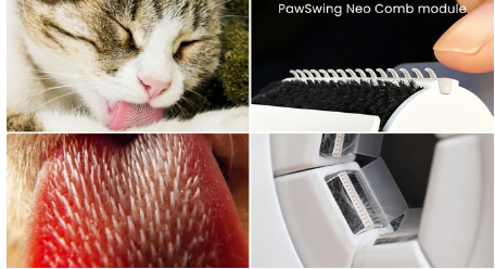 PawSwing Neo: Non-Electric Cat Groomer Exceeds $300K on Kickstarter source image 2
