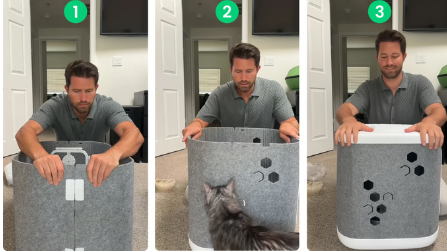 PawSwing Neo: Non-Electric Cat Groomer Exceeds $300K on Kickstarter source image 4