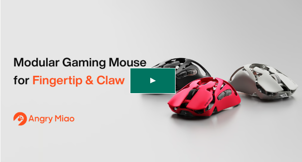 PledgeRadar Analysis: AngryMiao's AMInfinity.97 Ultra-Light Gaming Mouse on Kickstarter