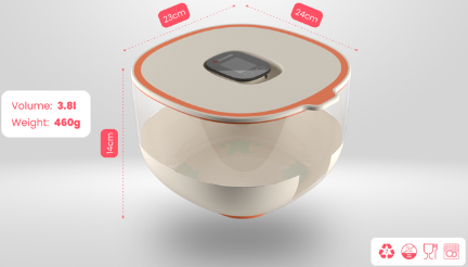 Crustello: Smart Fermentation Bowl Raises Nearly $500K on Kickstarter source image 7