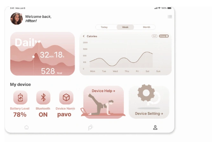 Pavo Smart Foldable Pilates Reformer Exceeds $1 Million on Crowdfunding source image 3