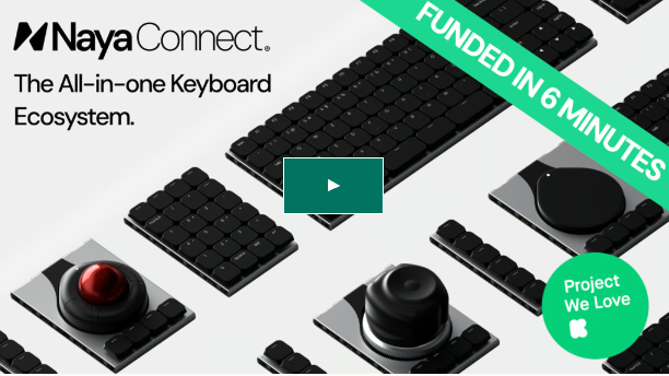 NayaConnect: Modular Desktop Workflow Device Surpasses $500K on Kickstarter