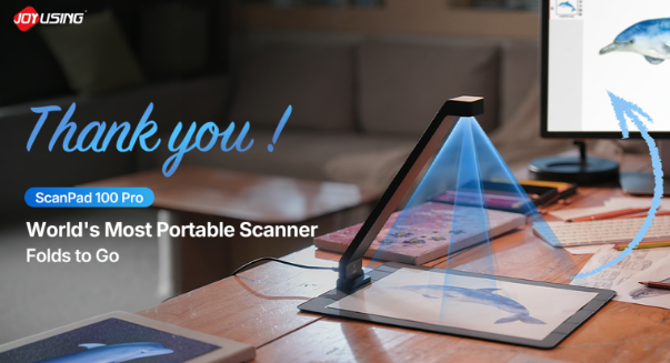 Hardware Spotlight: Foldable Portable Scanner Raises Nearly HK$900K on Kickstarter