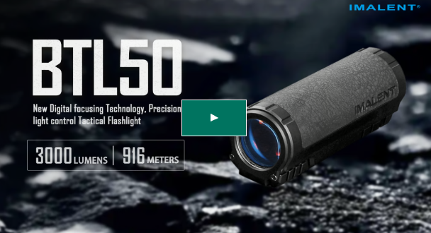 High-Brightness EDC Tactical Flashlight: IMALENT BTL50 on Kickstarter