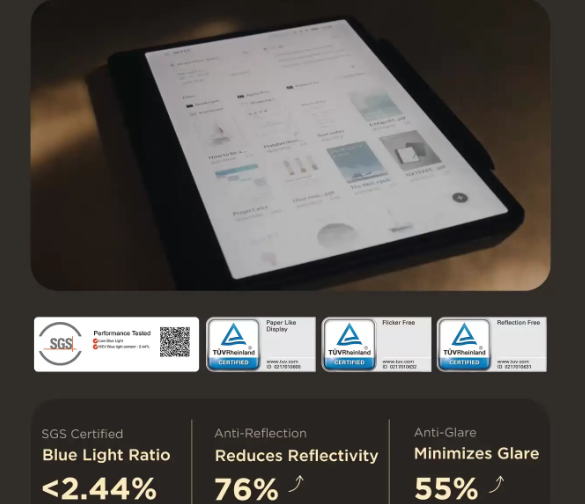 TCL's AI Paper-Like Tablet Surpasses $800K on Kickstarter, Nears $1M Goal source image 3
