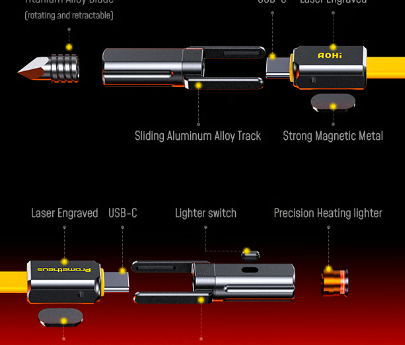 AOHi's Prometheus: A 3-in-1 Portable Tool Targets $300K on Kickstarter source image 6