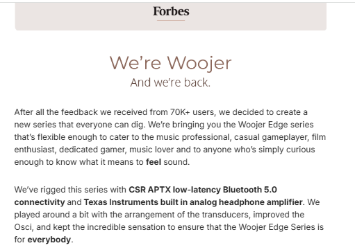 Woojer Edge Wearable Haptic Device Secures $1.91 Million on Kickstarter source image 4