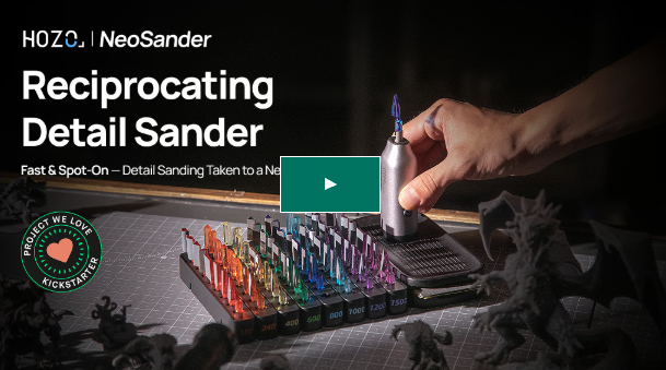 NeoSander: Can This Portable Micro-Sander/Cutter Reach $2 Million on Kickstarter?