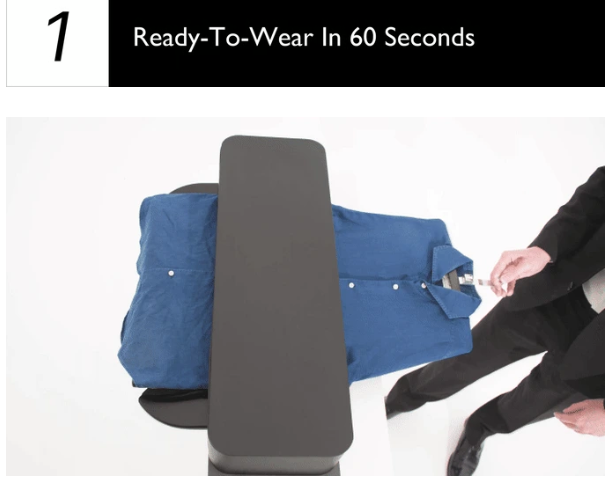Einsen Automatic Ironing Machine Raises Over $470K on Kickstarter source image 2