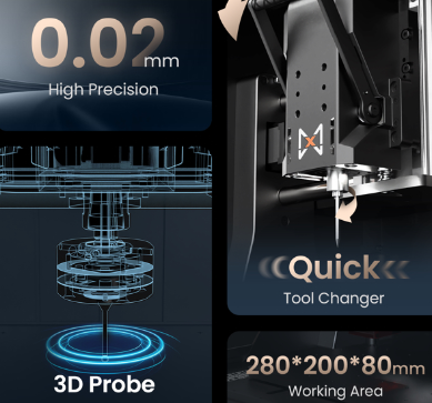 HiMill D1/D1S Desktop CNC Campaign Raises $790K on Kickstarter source image 3