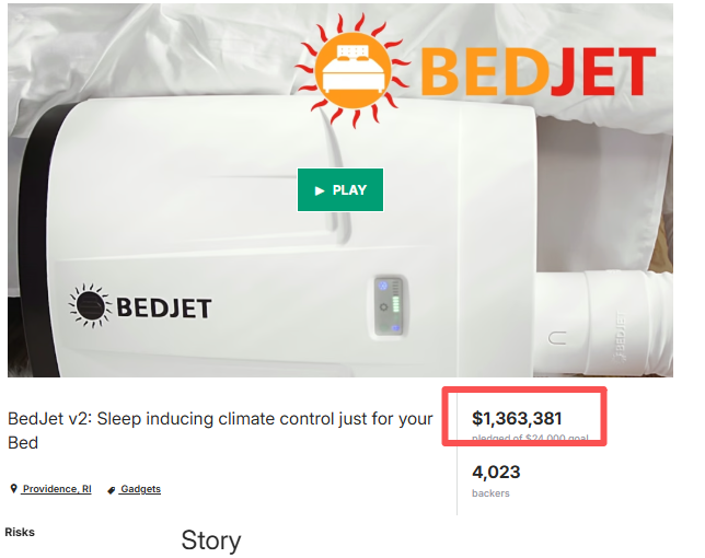 BedJet v2: Sleep Tech's Temperature-Controlled Bed Raises $1.36 Million on Kickstarter