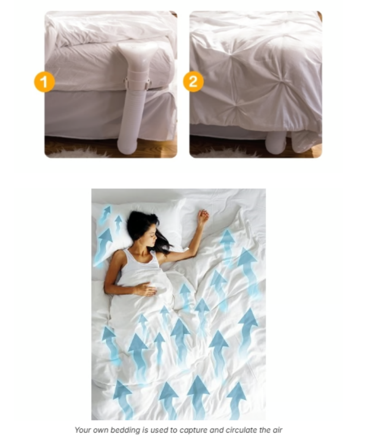 BedJet v2: Sleep Tech's Temperature-Controlled Bed Raises $1.36 Million on Kickstarter source image 5