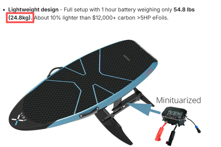 XFoil eFoil Campaign Raises $280K on Kickstarter, But Risks Loom source image 3