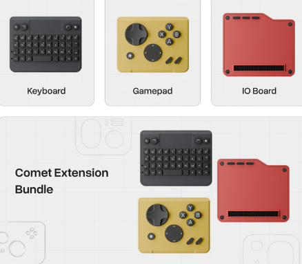 PledgeRadar Analysis: MechaComet's Modular Linux Handheld Surpasses $850K on Kickstarter source image 2