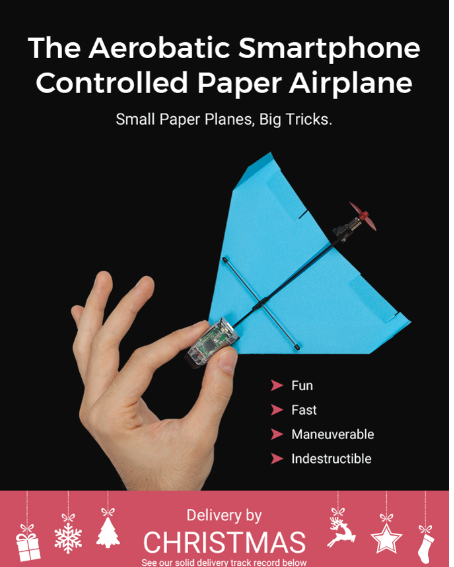 POWERUPDART: Redefining the Smart Paper Airplane as a Tech Toy source image 2