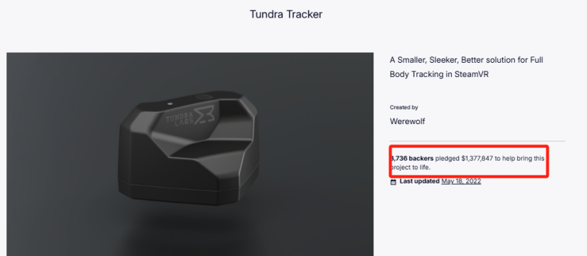 Tundra Tracker: A $1.37 Million SteamVR Crowdfunding Campaign's Delivery Challenges