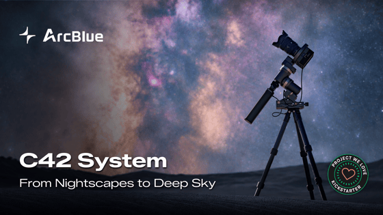 ArcBlue C42: First Smart Full-Frame Astrophotography System