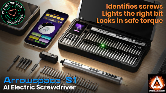 World's First AI Electric Screwdriver With Eyes And Brain