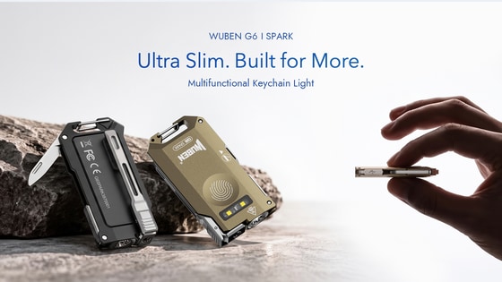 WUBEN G6 | Ultra Slim Multi-Use Keychain Light